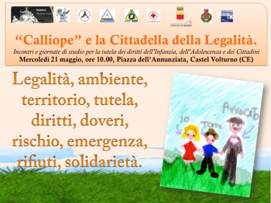 Invito Calliope 21 maggio Castel Volturno