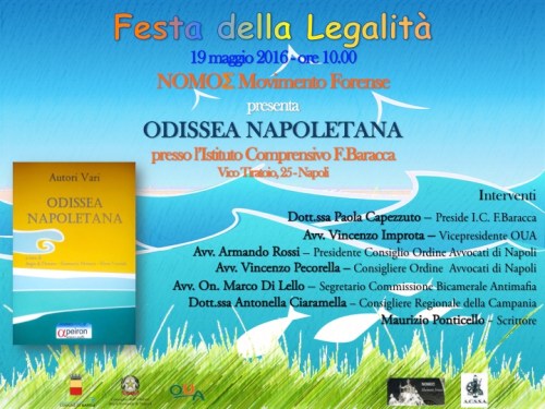 Invito festa della legalità 19.05.2016