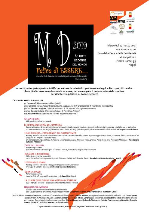 locandina invito 27 marzo 2019 Consulta Associazioni